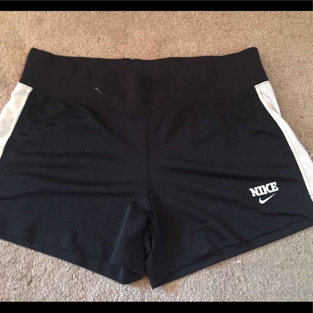 Nike Black & White Shorts